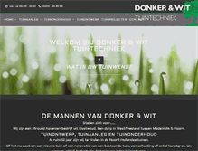 Tablet Screenshot of donkerwit.nl